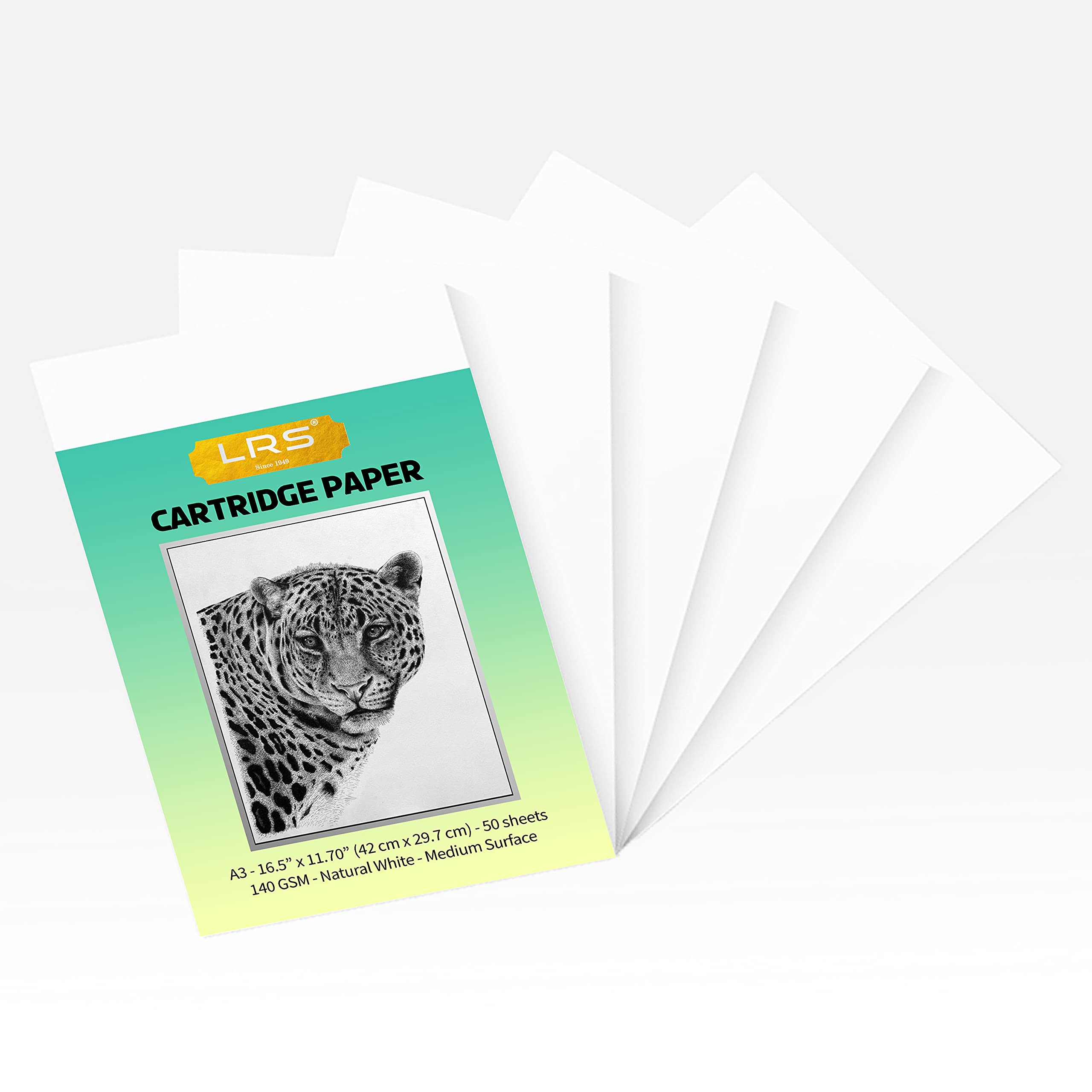 LRS Cartridge Paper Snow White - 140GSM - (A3 Size - 50 Sheets) (B08BK4SQB7) Amazon Price History, Amazon Price Tracker