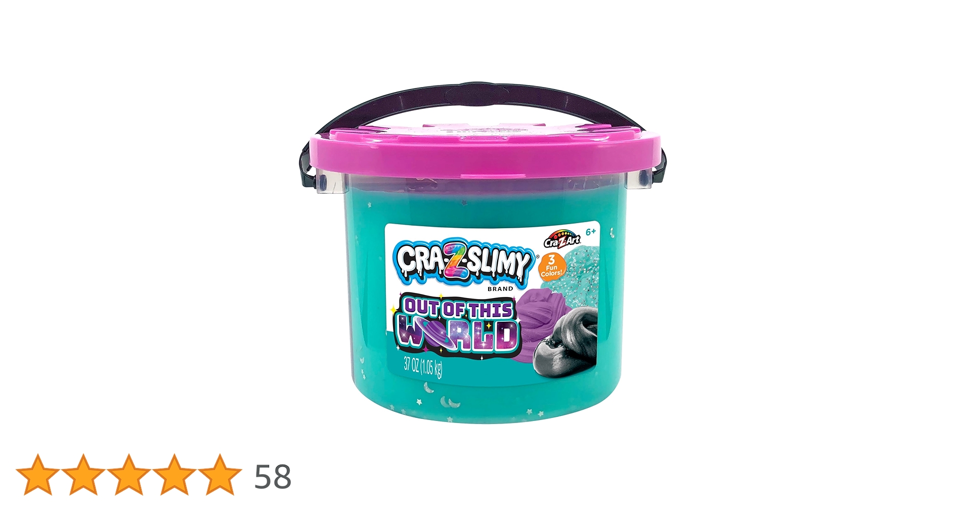 Amazon | CRA-Z-Slimy Out of This World スライム - 30オンスバケツ 3