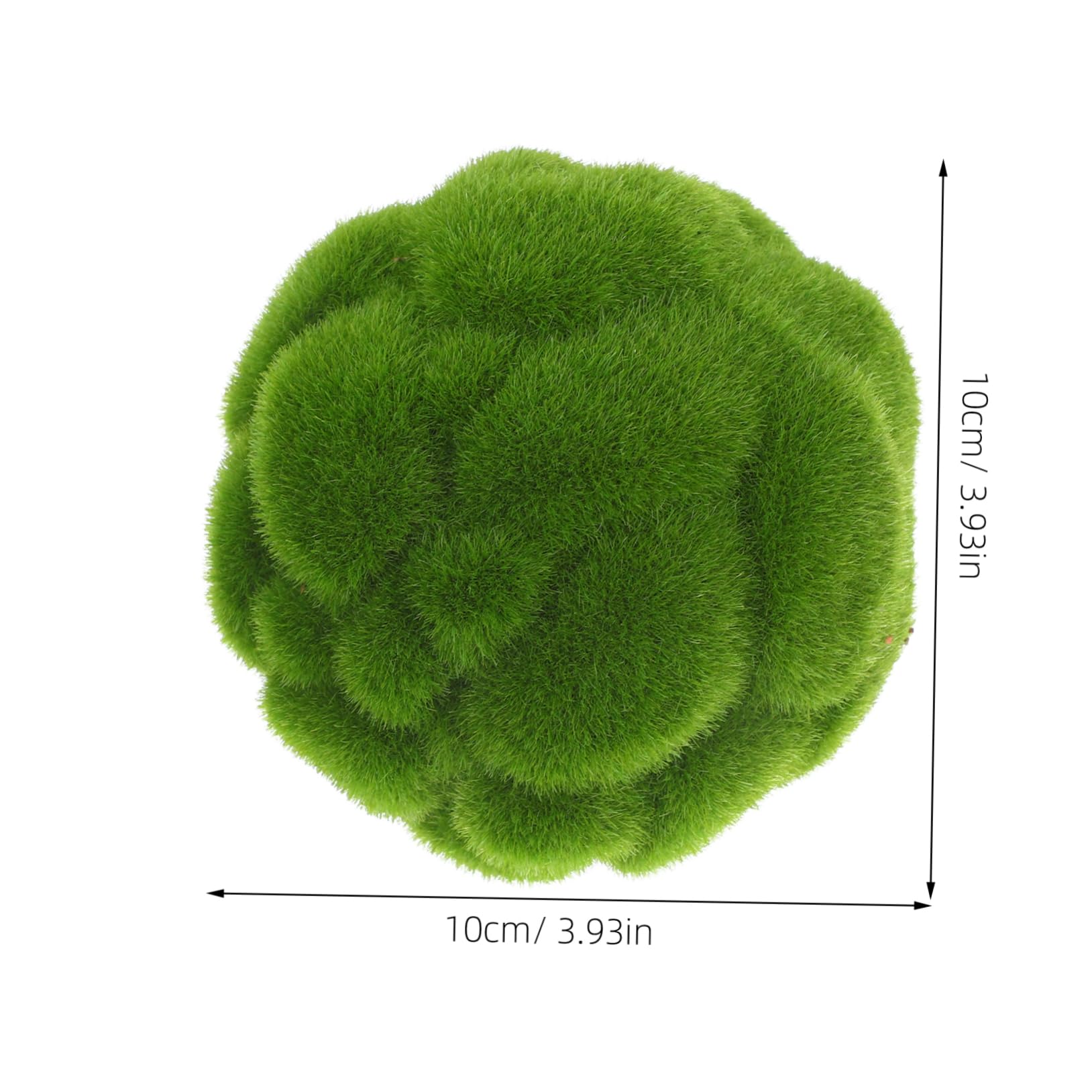 RORPOIR 2pcs Decorative Artificial Topiary Spheres for Indoor Outdoor Planters Centerpieces Home and Garden Decor Low Maintenance Versatile Design