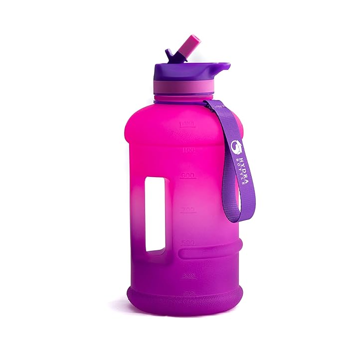 Buy Hydra Quater Gallon Water Jug Water Bottle with Flip Top Leak Proof Lid Like Hydro Jug