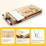 Woodworking Bench Vise Portable Workbench Hard Woodworking Vise Hard Vise for Workbench with G-type Fixing Clips and Limit Blocks Wood Bench Vises Kit for Processing Wood