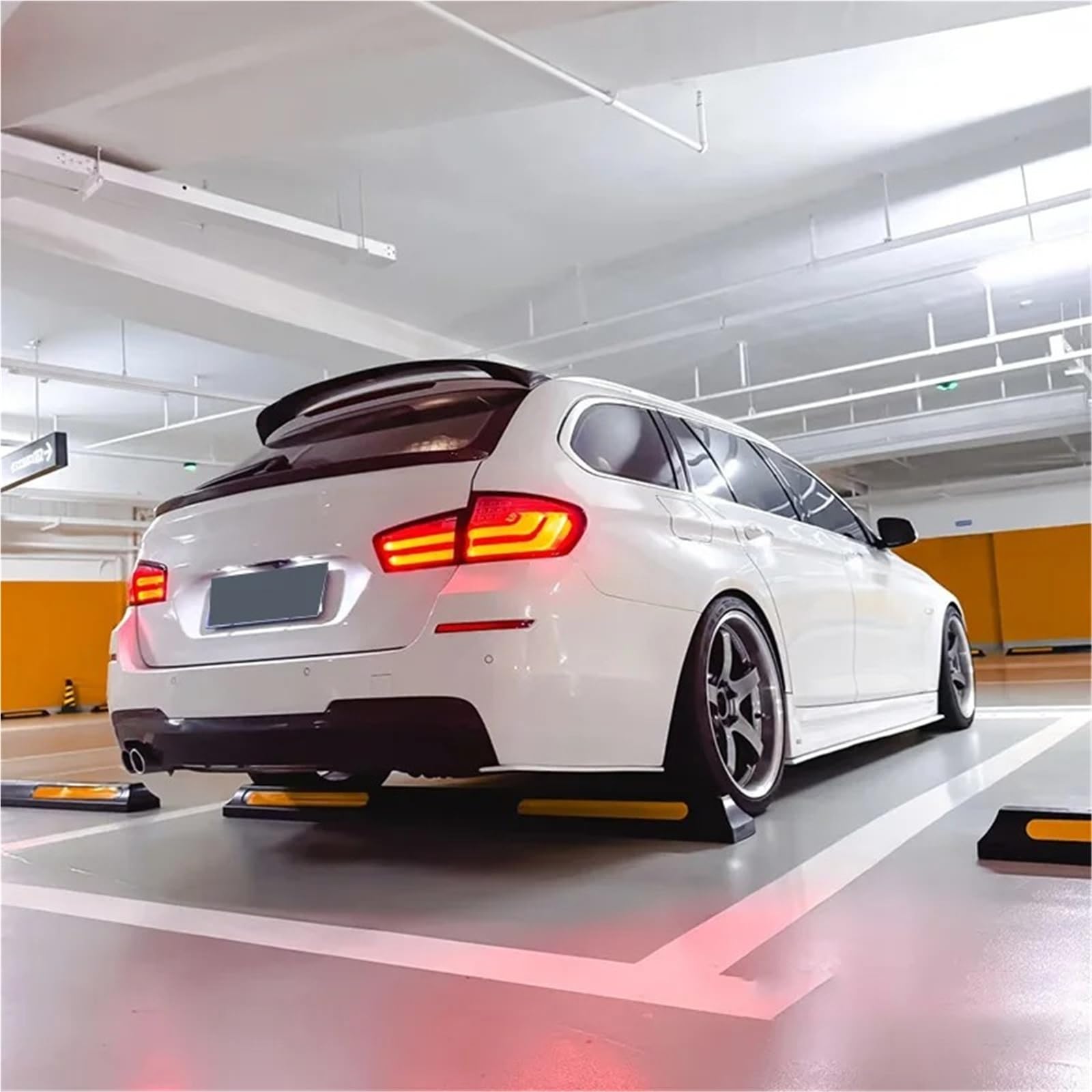 Dla B&MW Seria 5 F11 Touring Version 2012-2017 Lotka Tylny Spoiler Bagażnika Skrzydło Na Klapie Dekoracja Zewnętrzna Samochodu Spojler Tylny Trunk Wing