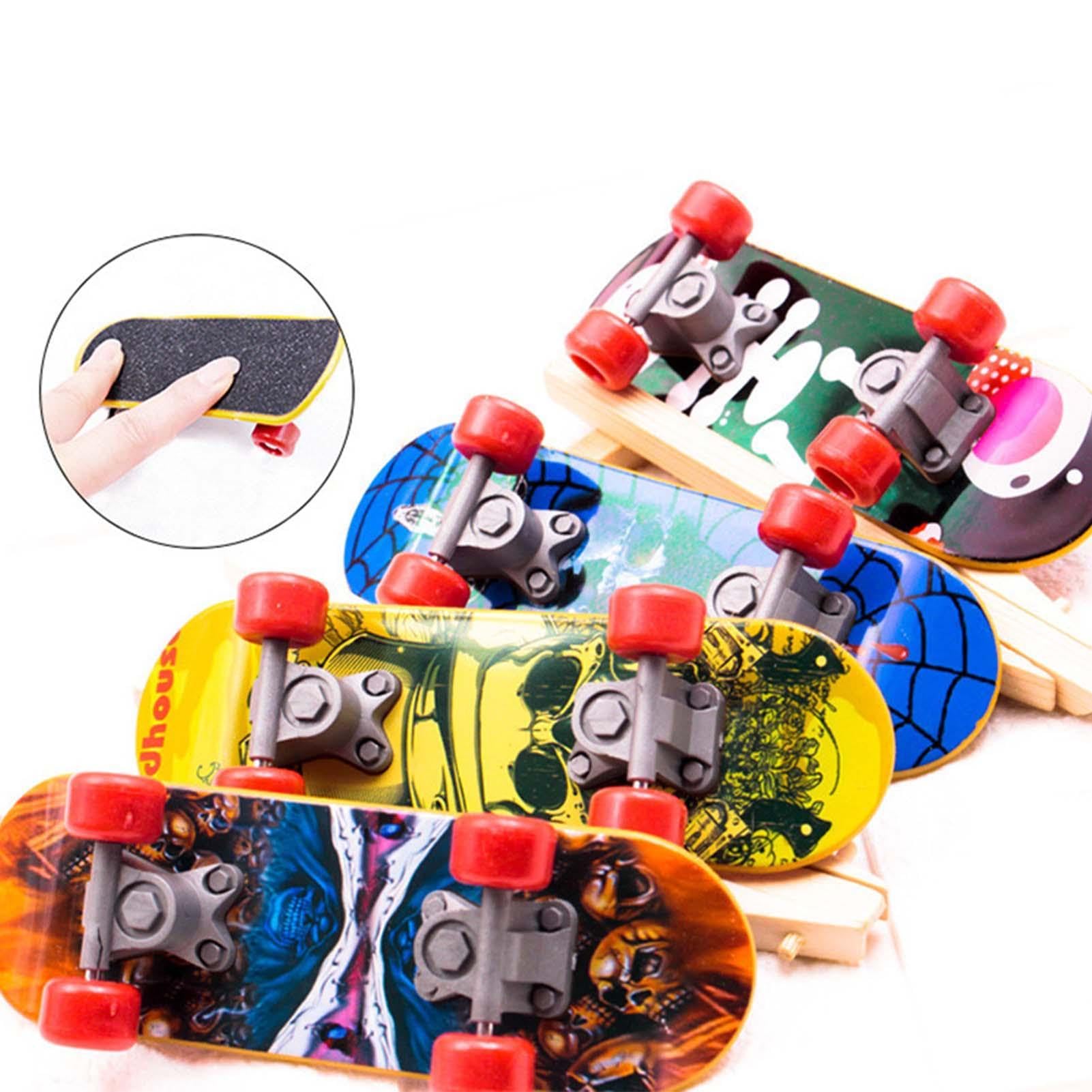 Skateboard à Doigts Xijobido - Mini Fingerboard Complet Avec Planche Et Roulettes, Entraînement Créatif Dès 6 Ans