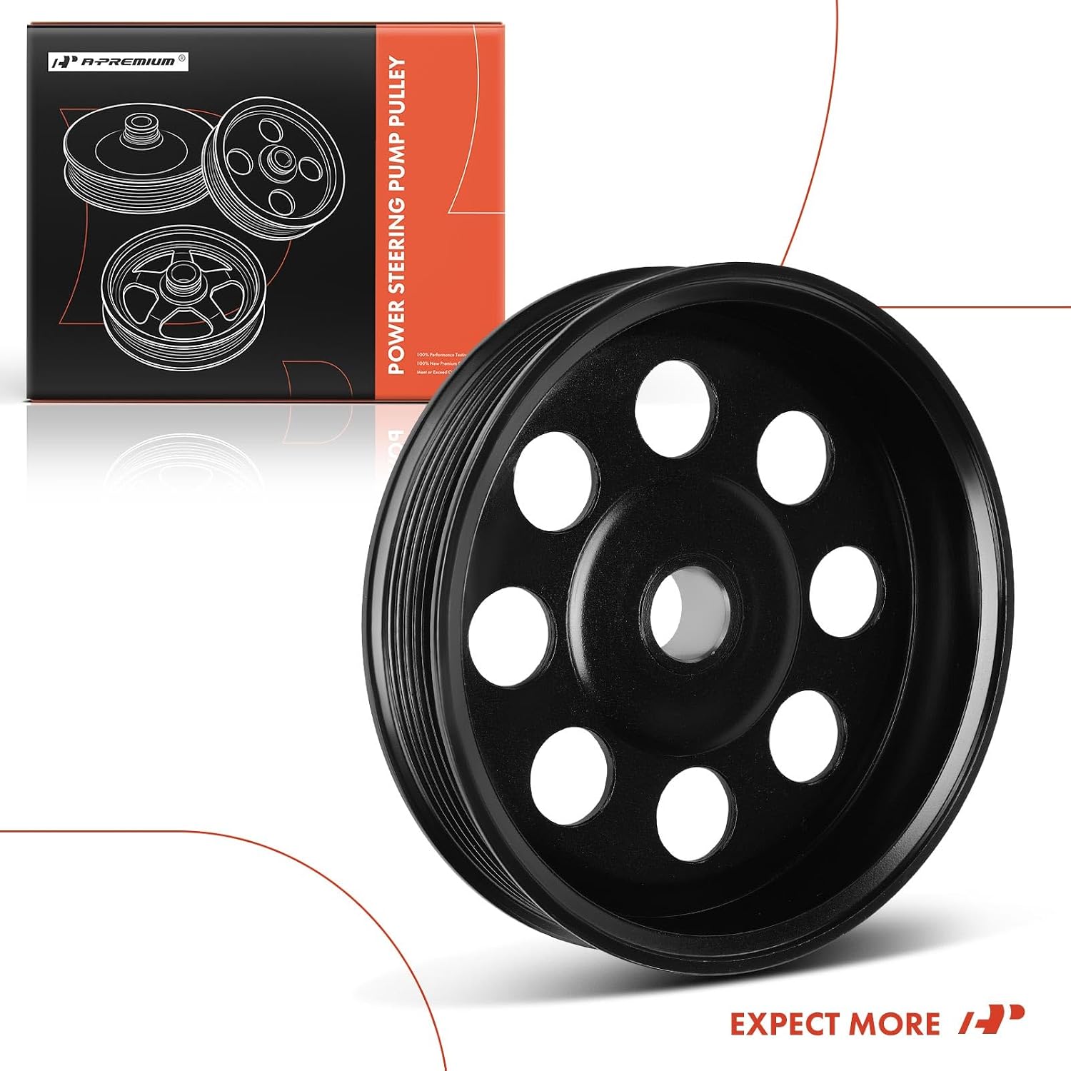 A-Premium Power Steering Pump Pulley