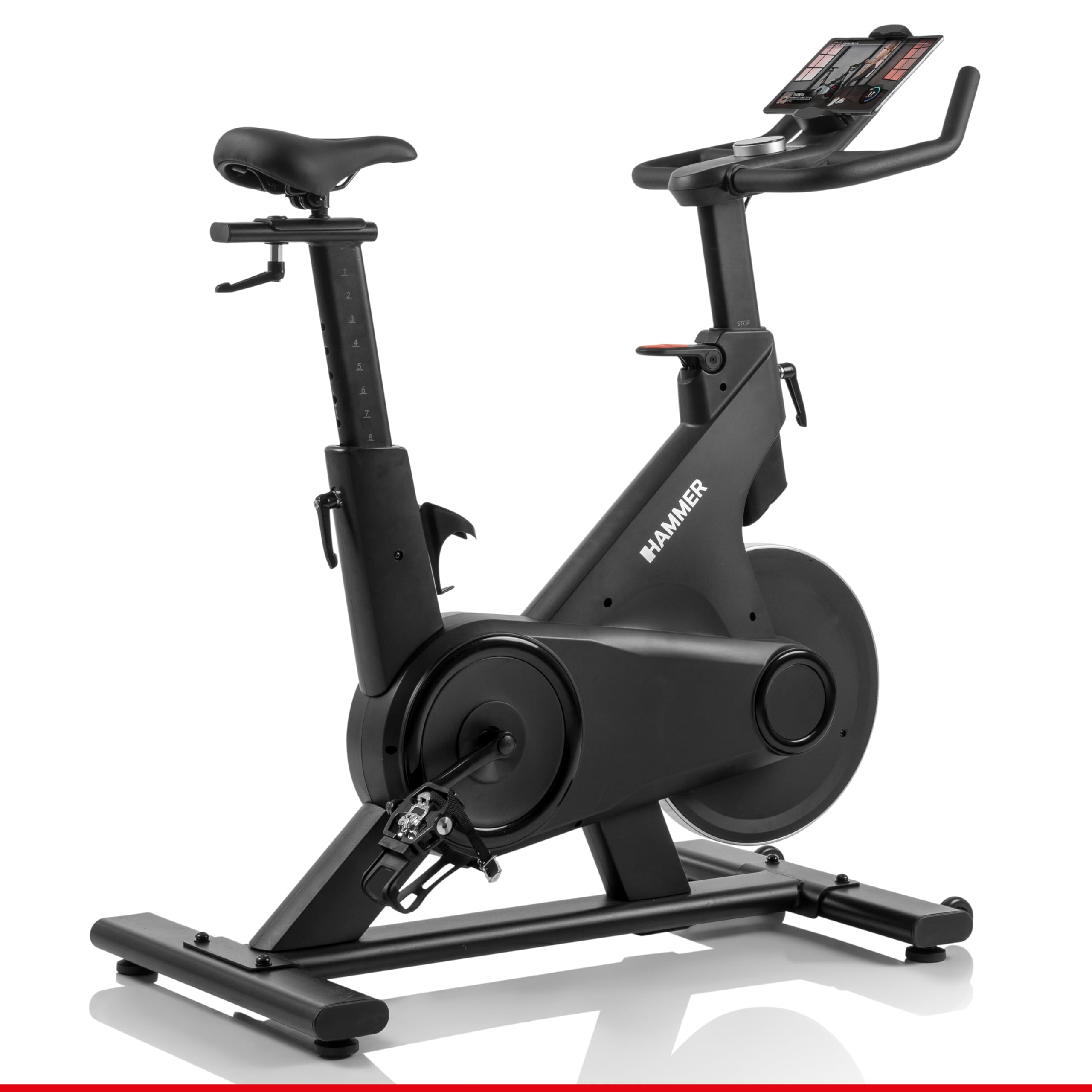 HAMMER Speedbike Speed Race X, Indoor Cycle, 20 kg di massa volano, Kinomap e Zwift