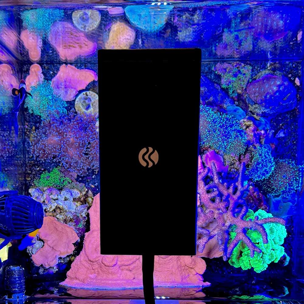 CURRENT Orbit Marine NANO LED 16 Watt Reef LED Saltwater Marine Aquarium Coral Light with Dimming, Moonlight, Cloud Cover & Lighting Storm Clip On Small Fish Tank w/Mounting Bracket (4095) - image 5