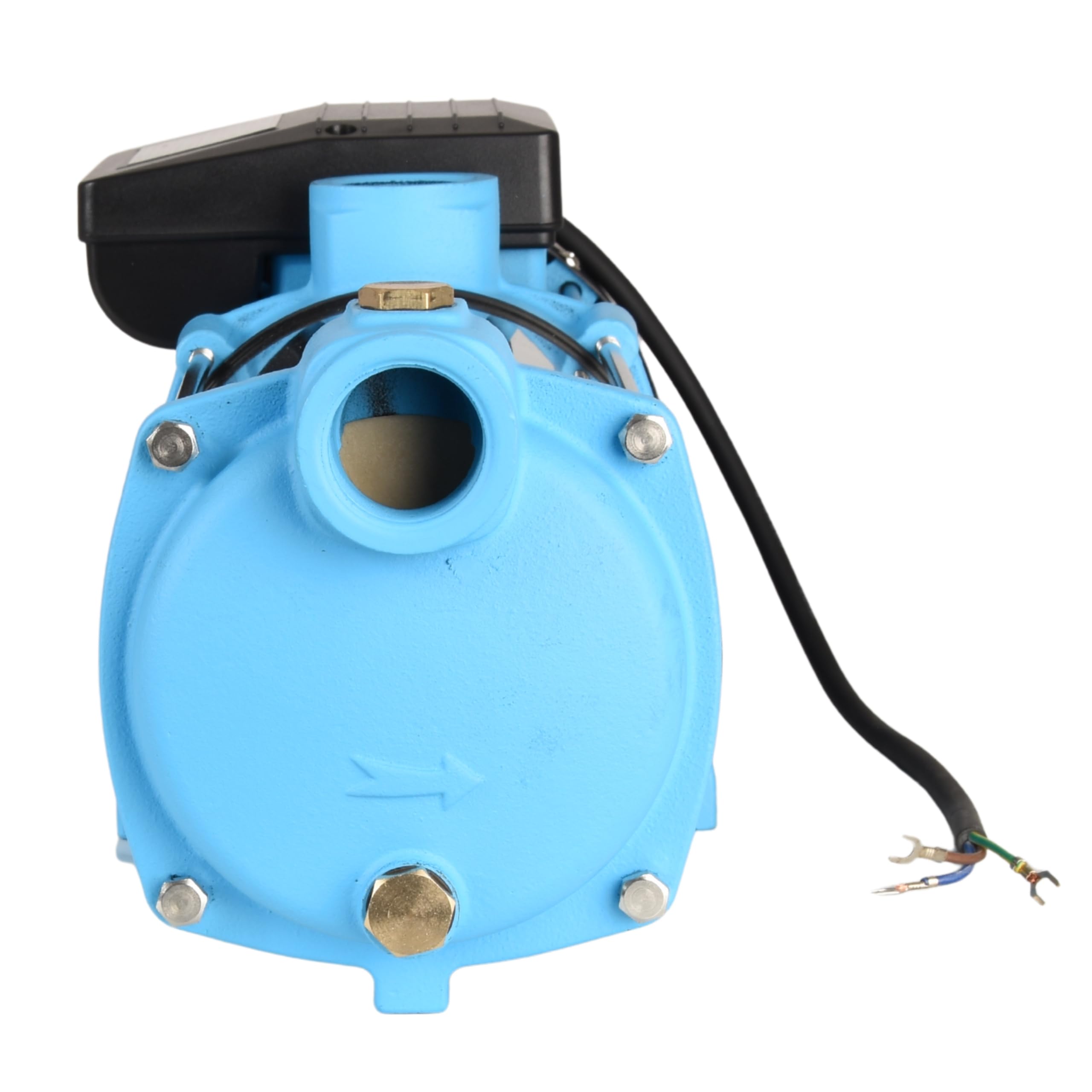 Wasserpumpe MAX-H 1300 (1300 W, 6000 l/h Förderleistung, 55 m Förderhöhe) - für Sauberes Wasser - Hauswasserwerk Gartenpumpe Bewässerungspumpe Regenwasserpumpe