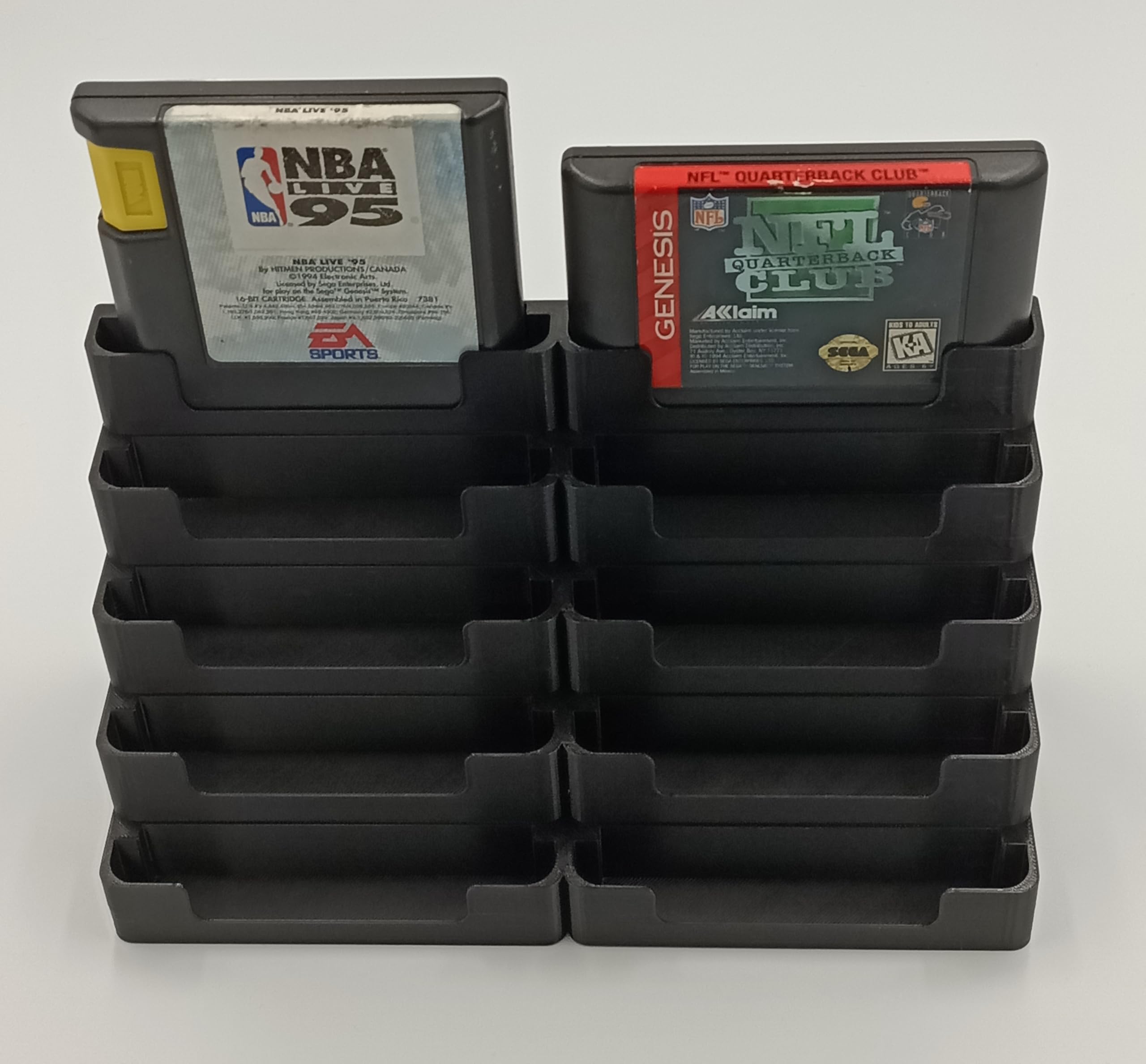 Display Tower, Rack, Case for Sega Genesis Games (Fits 10 Games) - Sega Genesis - Very Good - Used Accessory - Image 2