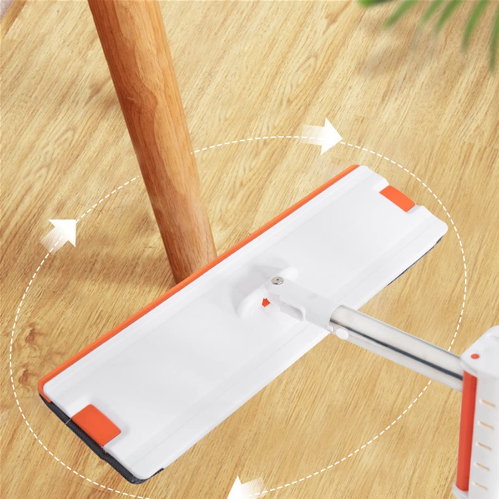 fregona Magic Auto-Retorno de trapeador Plano Lavado a Mano Libre Squeree Frife con Herramientas de Almohadillas de reemplazo de Microfibra for Lavar el Piso mop (Color : Within 10 Pads)