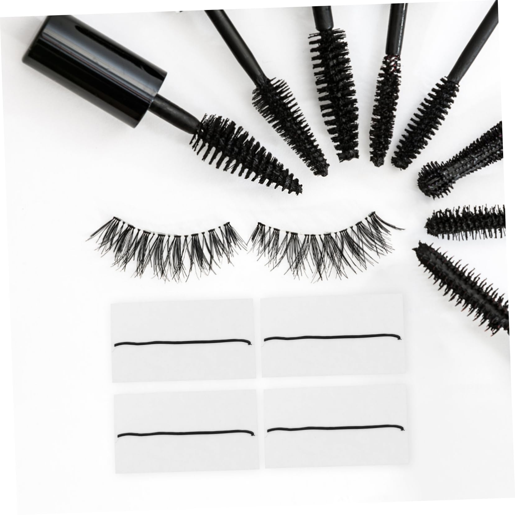 VICASKY Eyelash Adhesive Strips 2 Boxes Self-adhesive Lash Glue No Glue Water Resistant Comfortable Wear for of Lashes