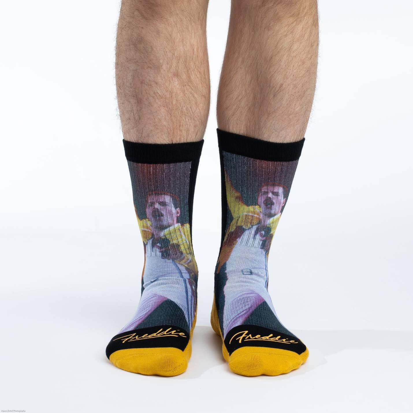 Good Luck Sock Men's Freddie Mercury Socks, Adult - Image 3