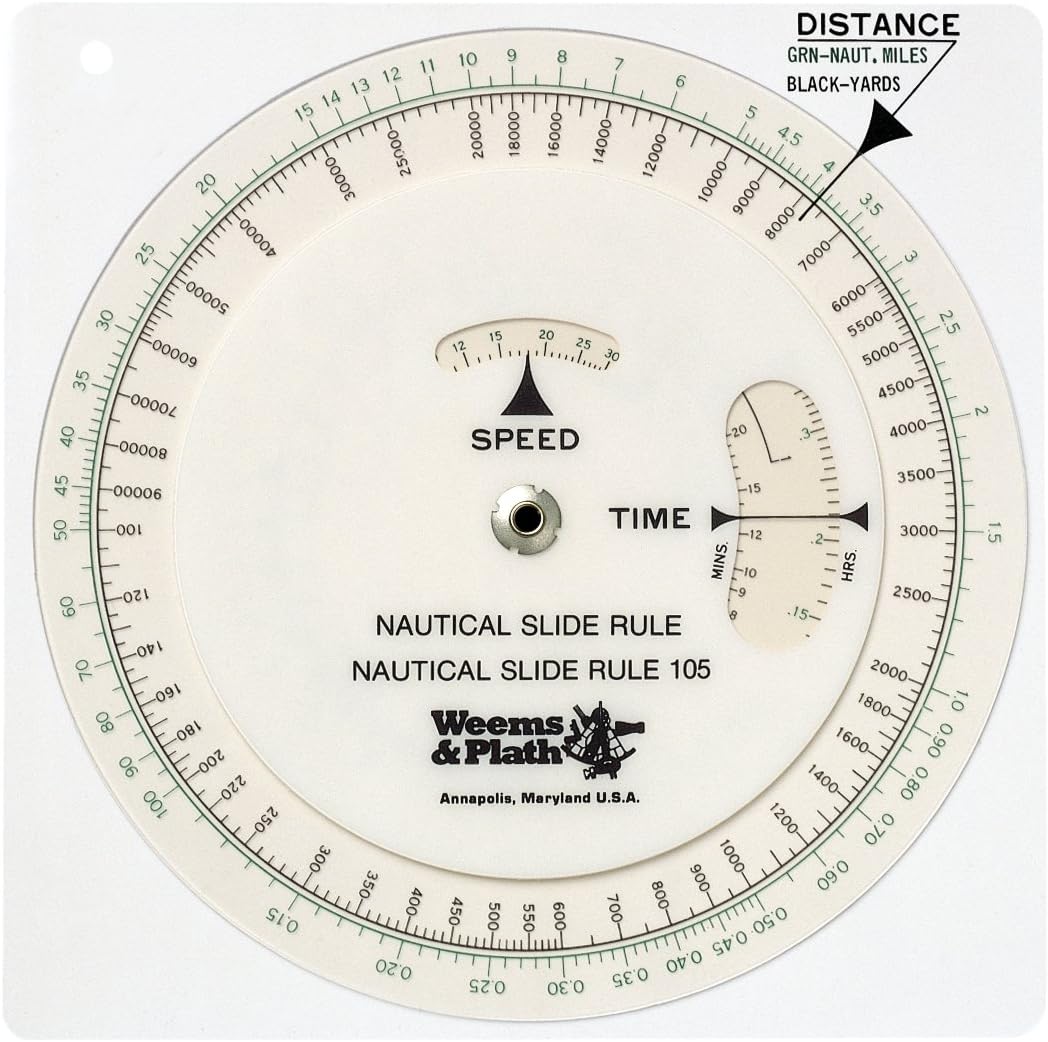Marine Navigation Nautical Slide Rule