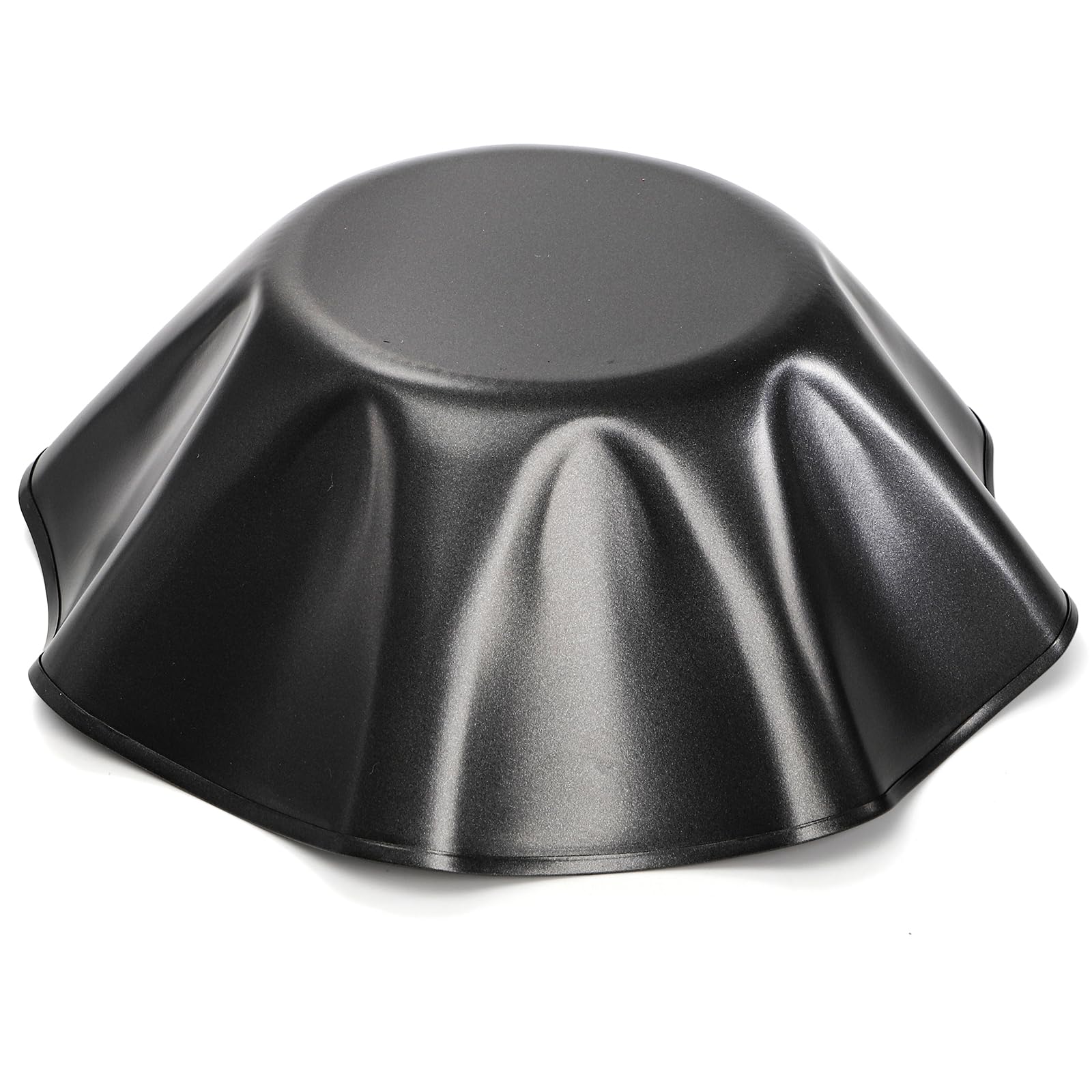 Paquete de 6 cuencos grandes para tacos, sartén para tortilla de 8.5 pulgadas, molde de tarta estriado antiadherente, para ensaladas para hornear en casa, ensaladas 3