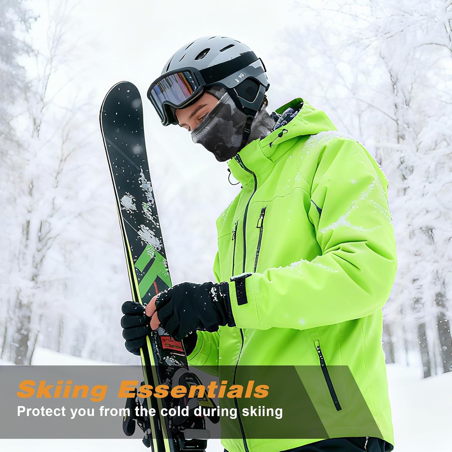 Balaclava Ski Mask for Men Women,Windproof Thermal Winter Face Mask for Cold Weather Skiing Cycling Snowboarding - Image 7