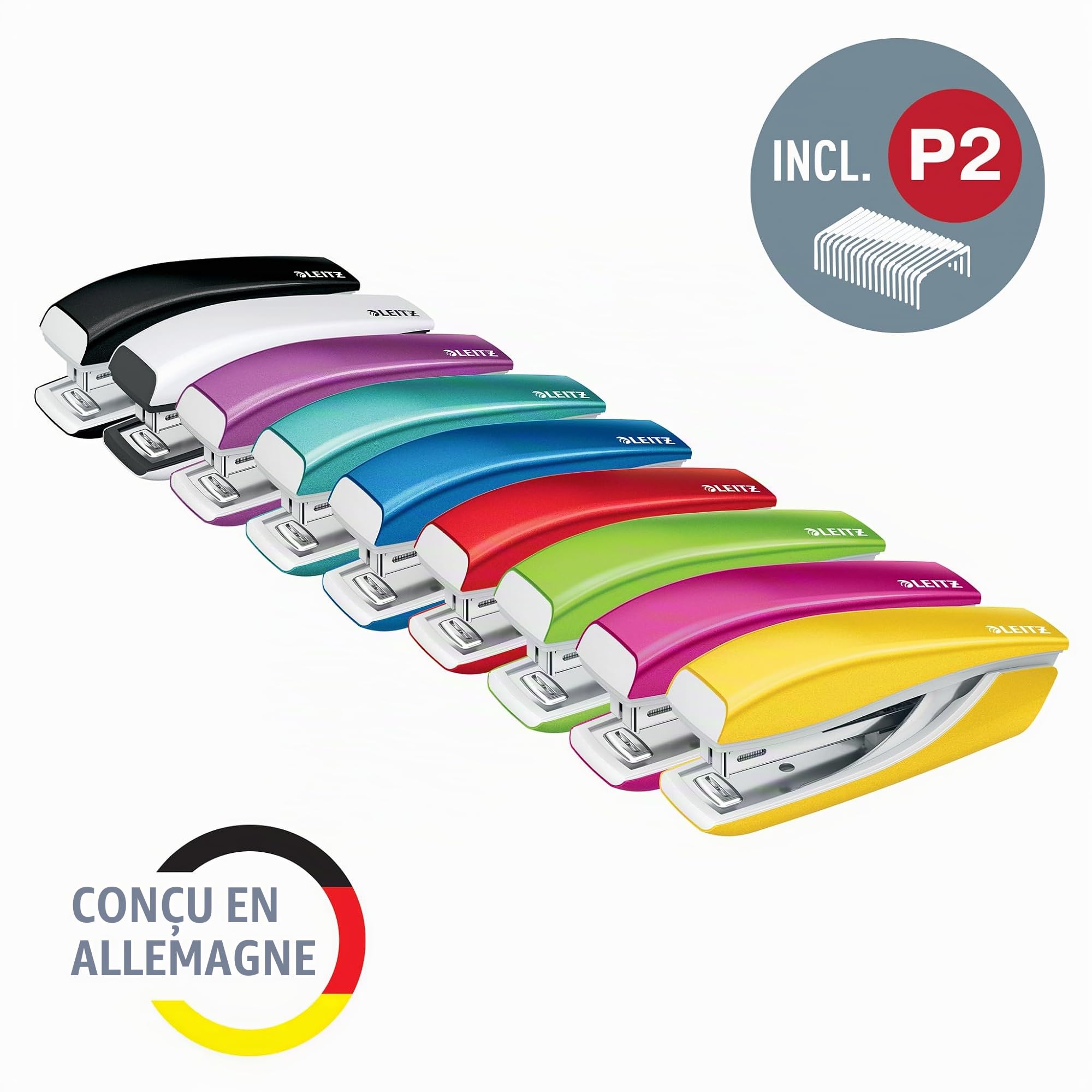 Leitz Wow 55281062 Agrafeuse manuelle Violet Métallisé