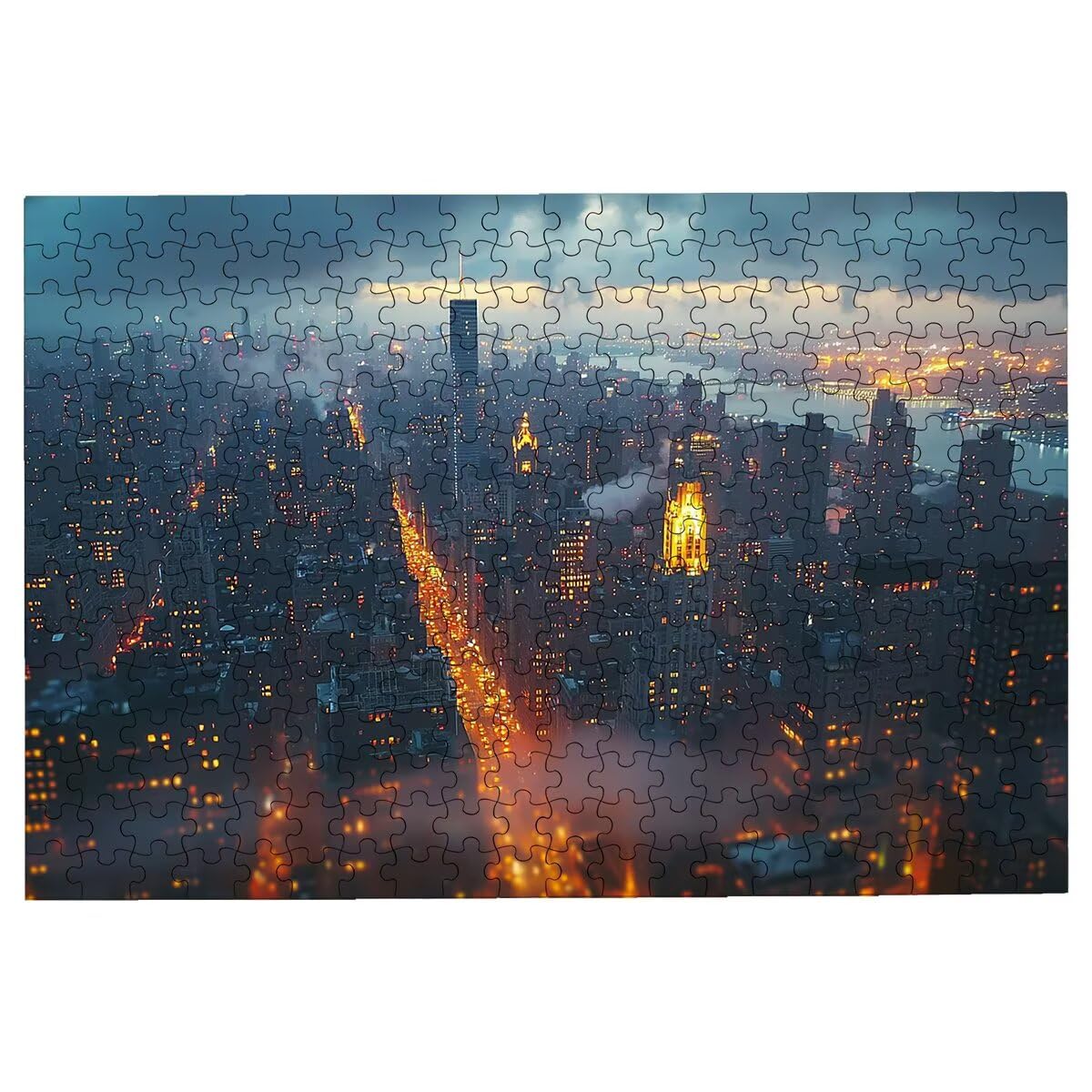 Puzzle 5000 Pezzi Paesaggi, Puzzle Citta per Adulti, Puzzles in Legno Intrattenimento Creativo, Divertimento, Puzzles Educativi Classici con Confezione di Alta Qualità Idea Regalo Donna Decor -2886