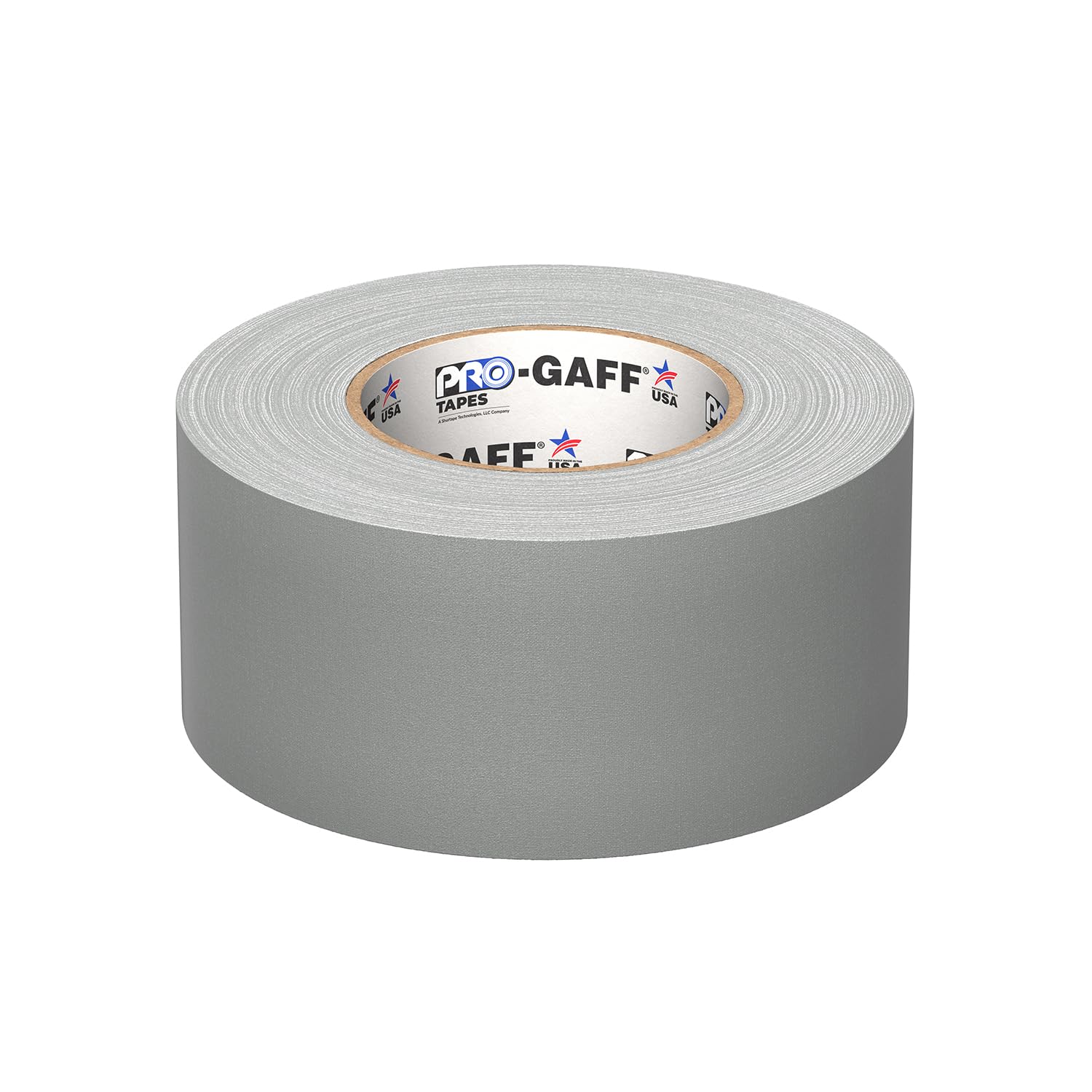 ProTapes 840178016133 Pro Gaff Premium Reinigungstuch matt Gaffers Tape mit Gummi Kleber, 11 Mil Dick, 55 YD. Länge, 7,6 cm Breite, grau