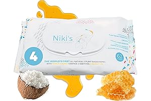 Niki's Natural Wiss Wipes for Sensitive Baby Skin