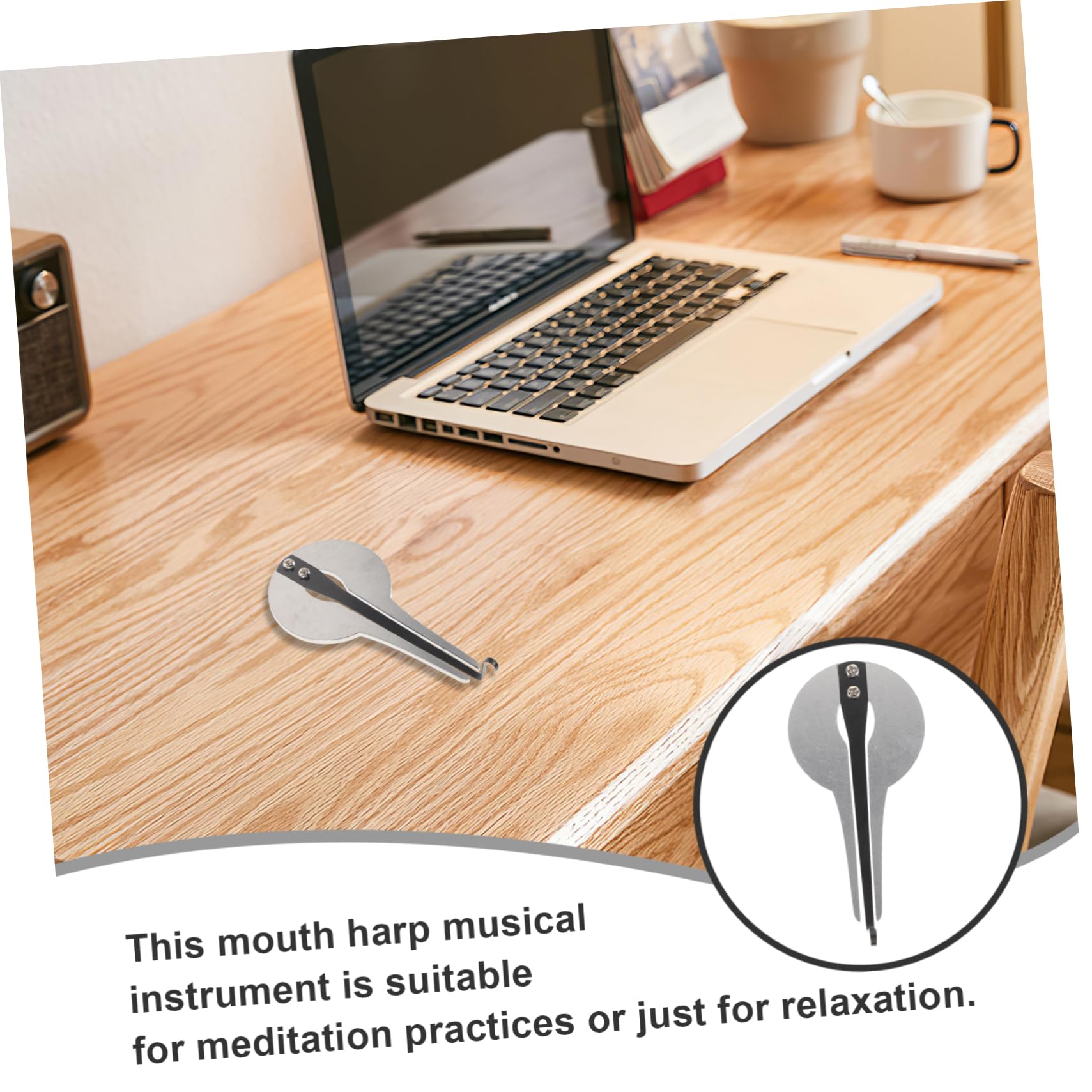 VANZACK Beginner Jews Harp Easy to Learn Play Portable National Musical Instrument