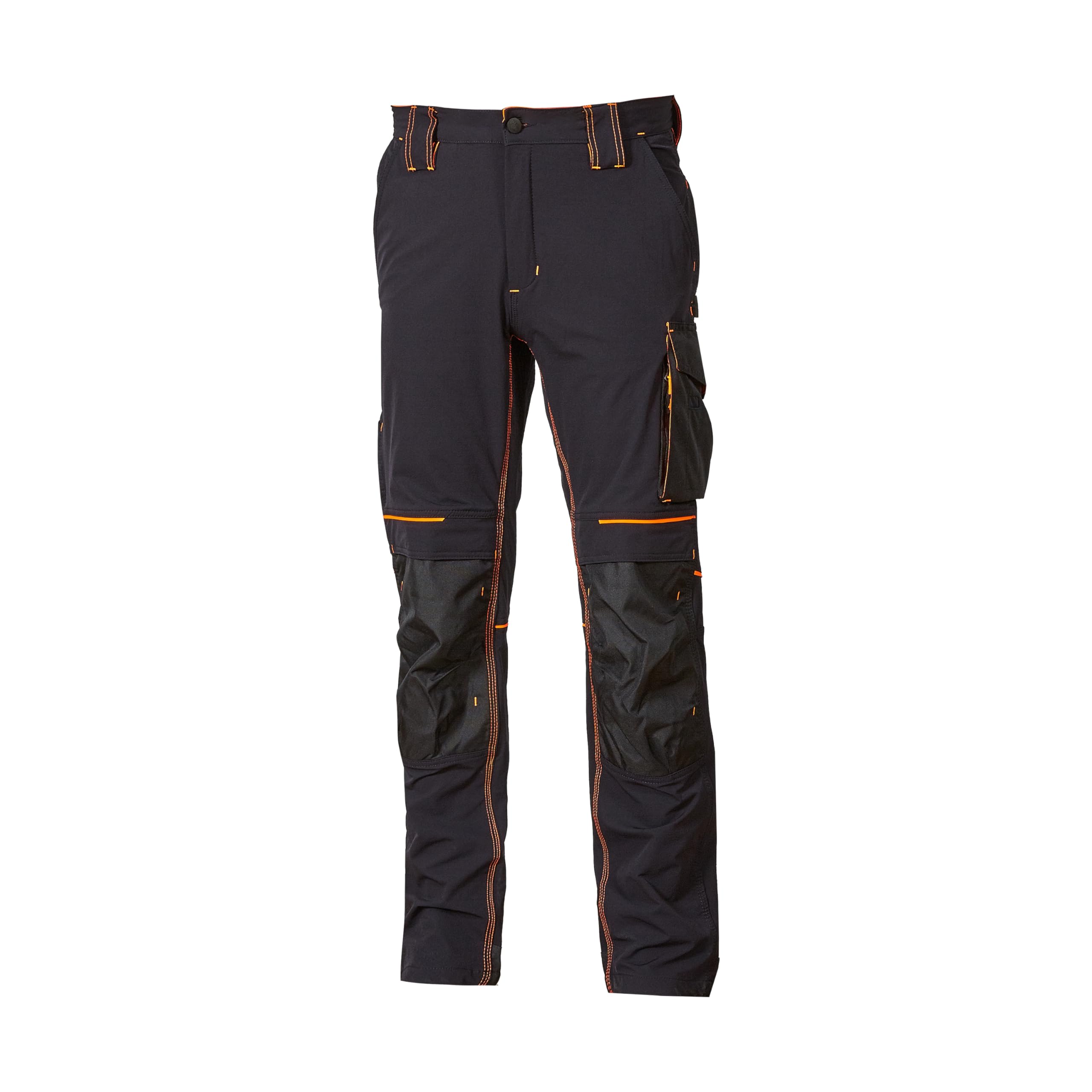 U-​Power - Pantalon de travail Slim Fit bleu foncé ATOM M Bleu Foncé