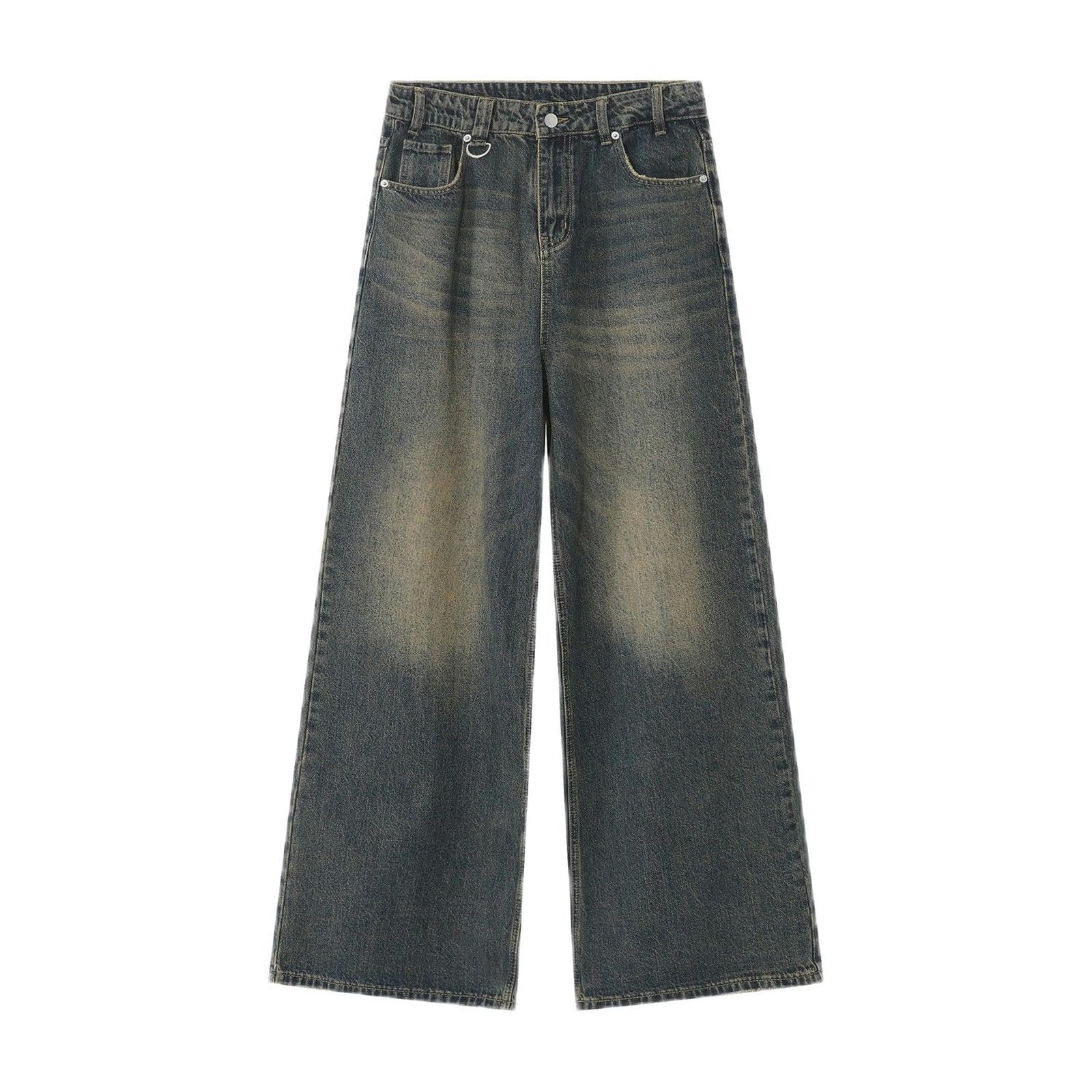 Jeans décontractés amples noirs pour un look urbain et décontracté - 8