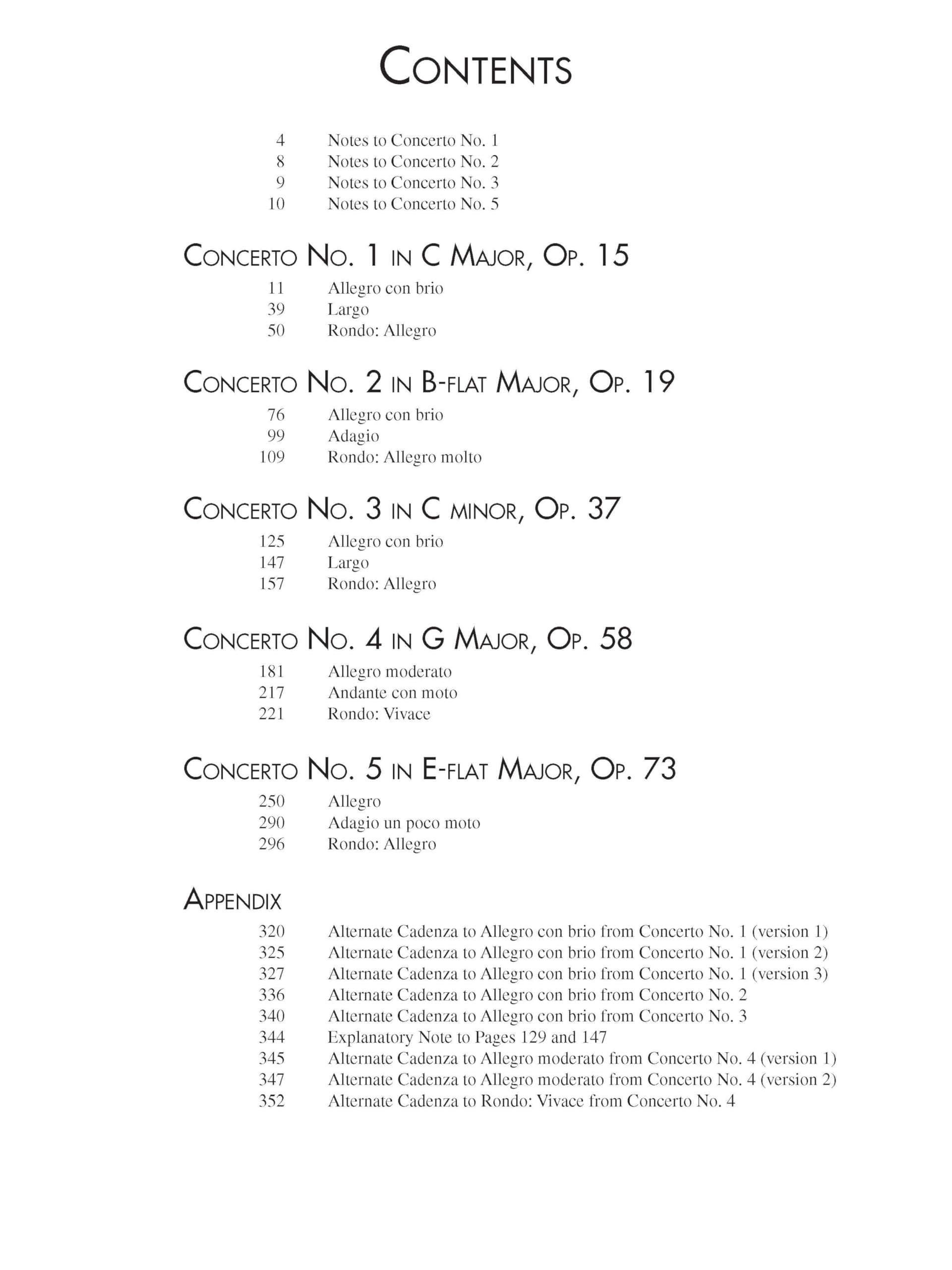 Beethoven: Complete Piano Concertos: 2 Pianos, 4 Hands