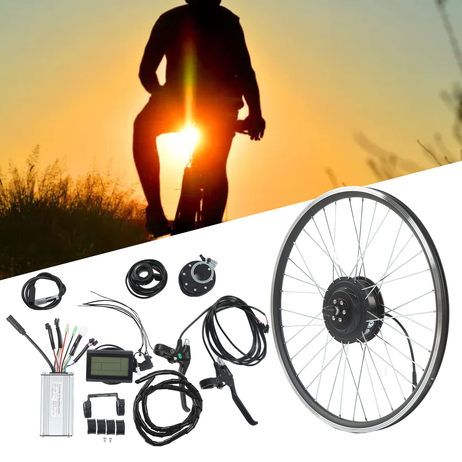 Amazon | バイクモーターホイールキット、アルミ合金ハブバイク修正