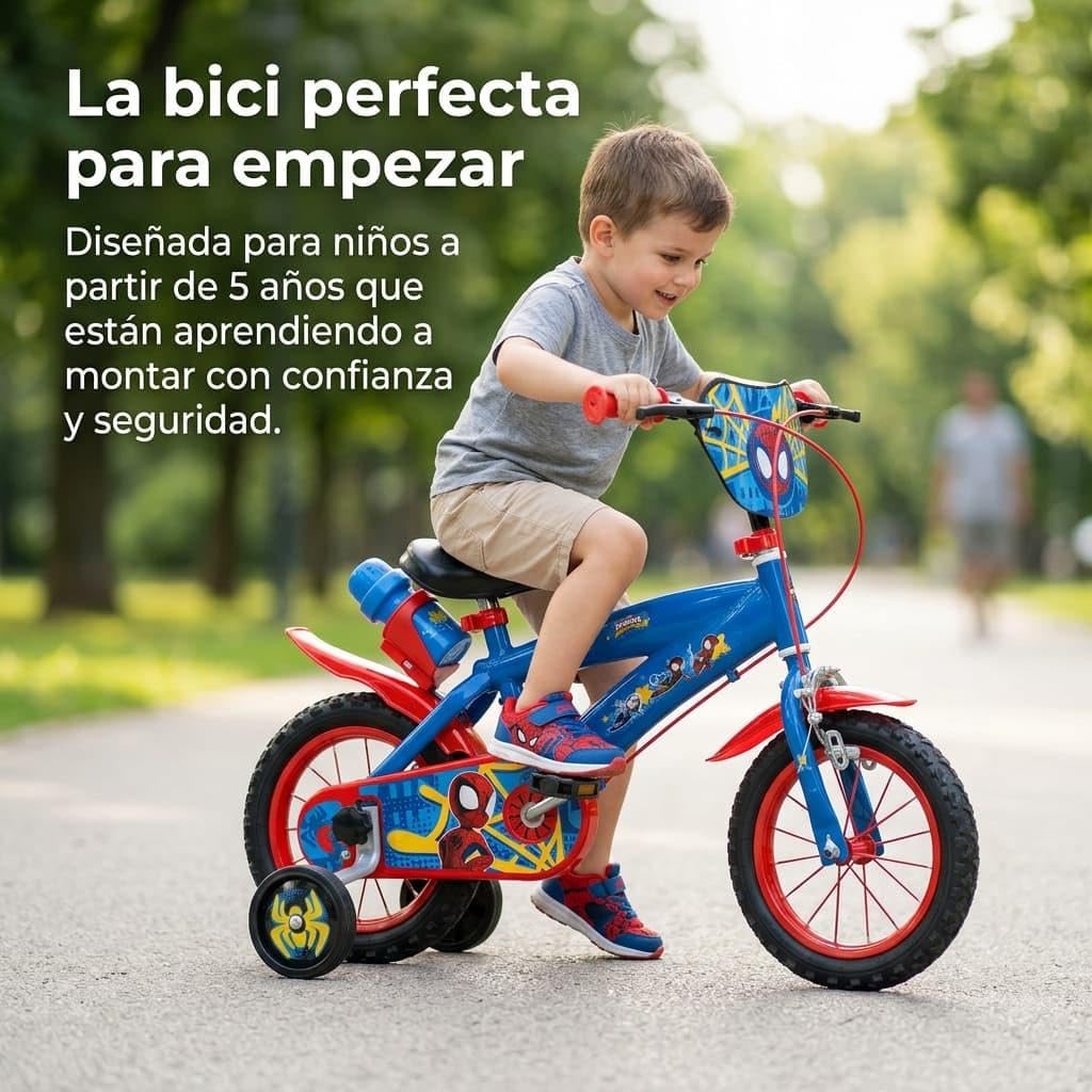 TOIMSA Fahrrad 30,5 cm Spiderman Huffy (3/5 Jahre)