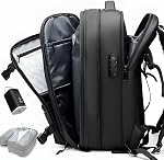 Vacuum Backpack Travel with Pump Vacuum Seal Compression Backpack for Airplane Carry On Backpack Airbag 60L Expandable
