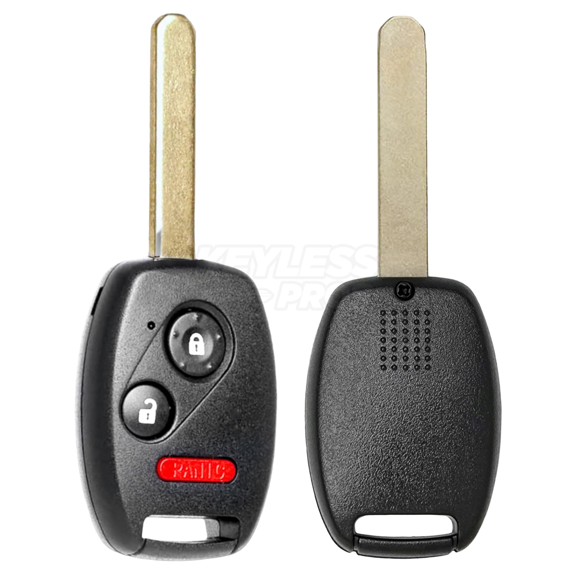 MLBHLIK-1T - Telecomando di ricambio per chiave elettronica a 3 pulsanti, compatibile con Honda Accord, CR-V, CR-Z, Fit, Insight 2010-2012, 2007-2013