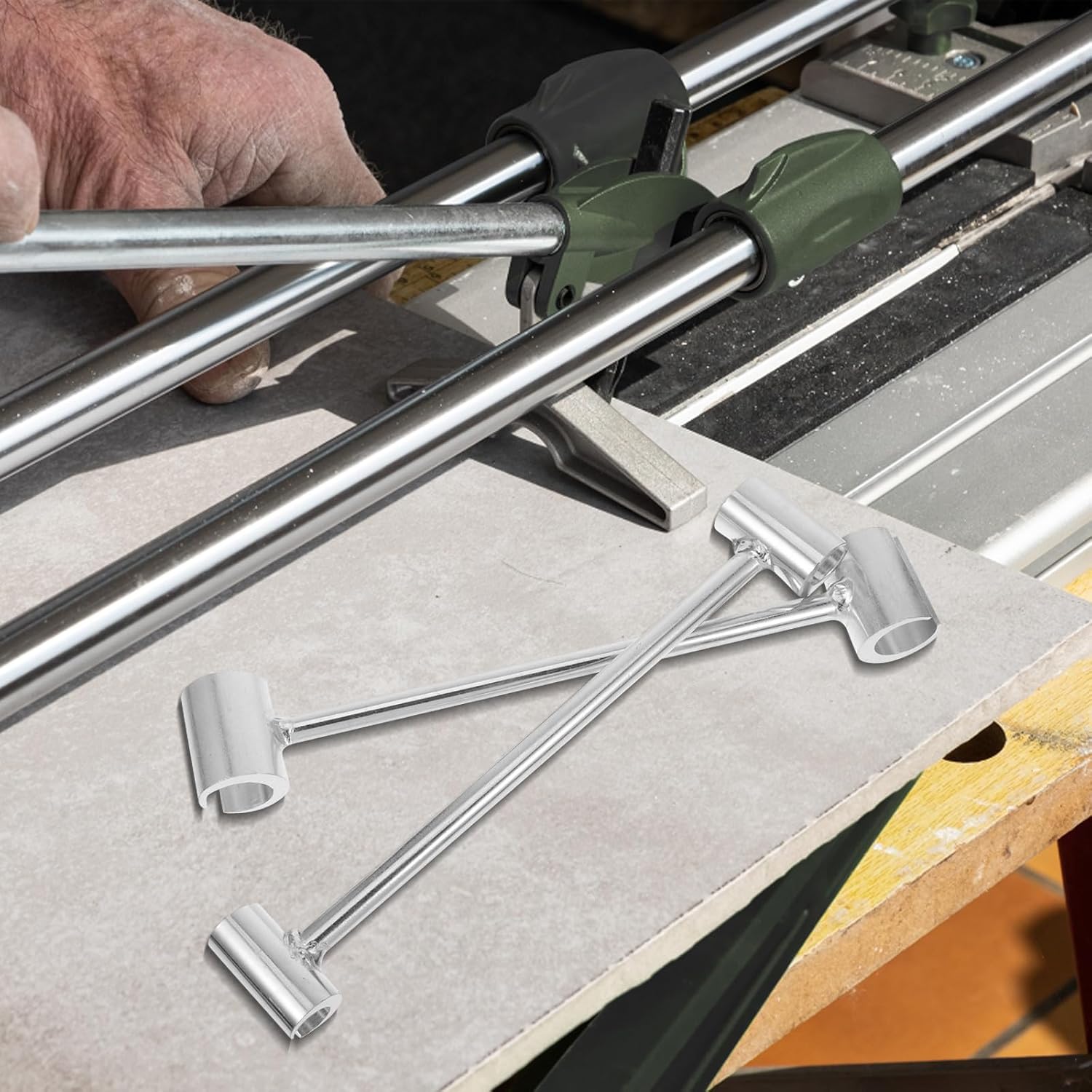 2pcs Hinge Gap Adjustment Wrench Set Adjustable Door Hinge Tool with 14-19mm 23-25mm Sizes for Residential and Commercial Door Alignment and Repair