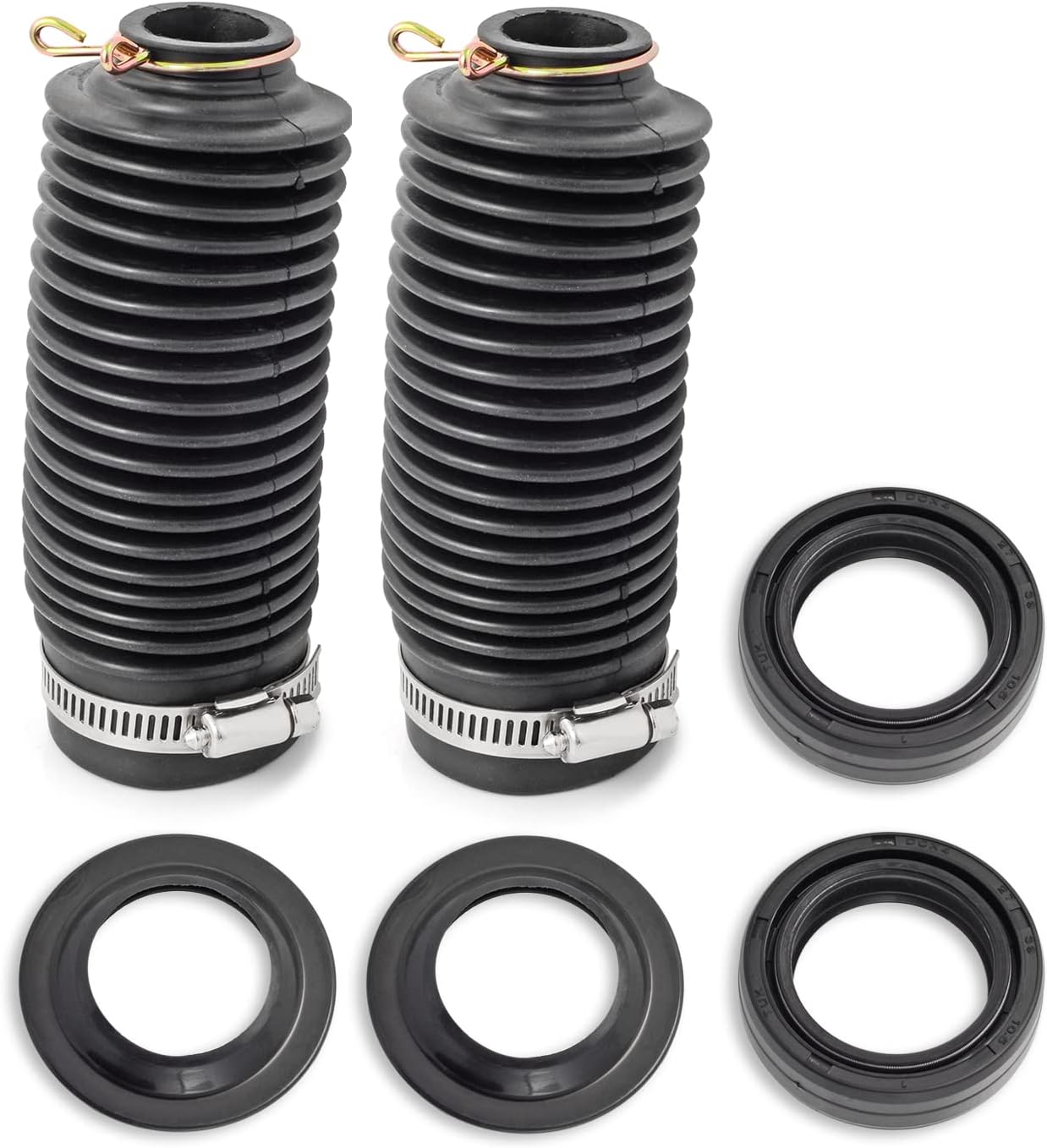 FRONT Fork Dust Seal Kit & FORK BOOT For HONDA 1985-2013 XR80R XR100R CRF80F CRF100F