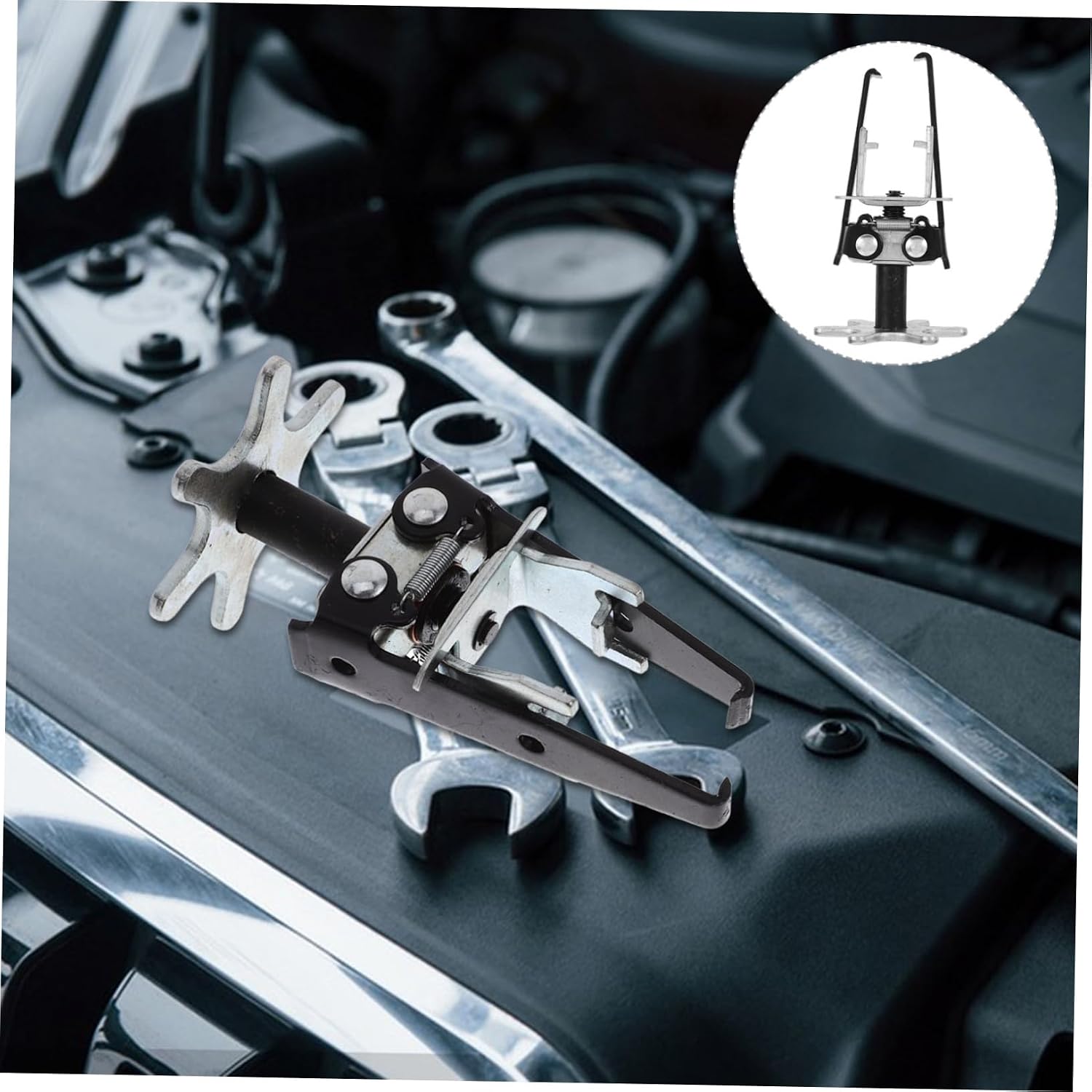 OUNONA Automotive Engine Valve Spring Compressor Tool Spring Compressor for Easy Assembly Disassembly Precision Machining for Various Engines