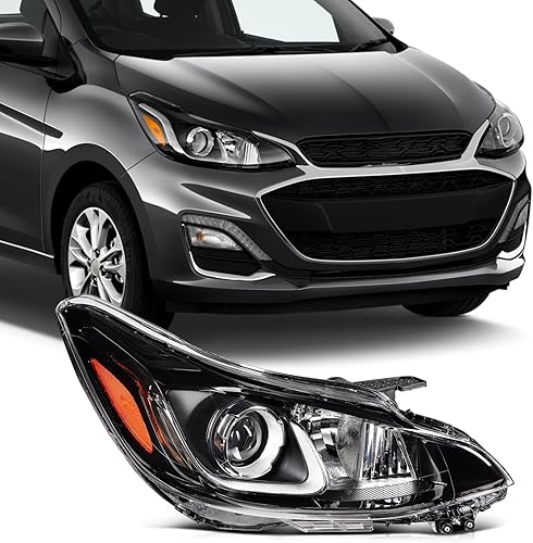 Miniatura 23 de SCITOO Faros delanteros para Chevy Silverado 1500/2500 1999-2002, para Chevy Suburban 1500/2500 2000-2006, carcasa cromada, reflector ámbar, lente