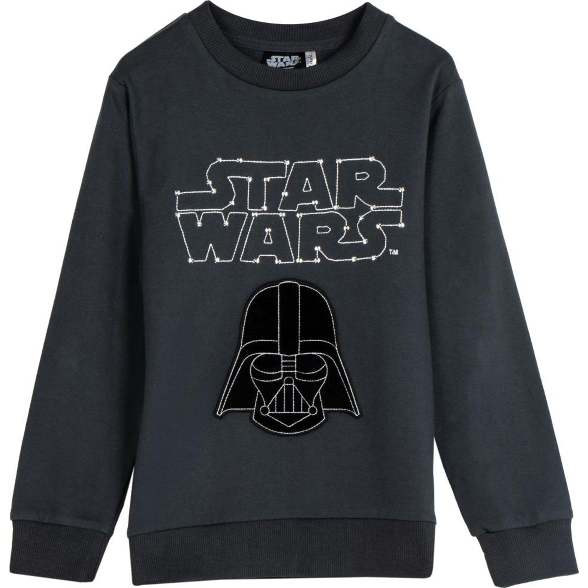 Star Wars Sudadera sin Capucha Niño Gris Oscuro - Marca EAN: 8445484519730 - Talla: 12 Años