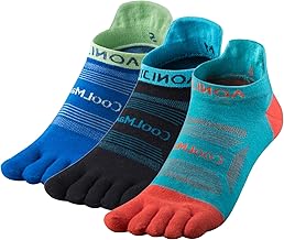 TRIWONDER 3 Paio Calzini da Corsa Anti-Vesciche Calze a 5 Dita Calzini Sportivi da Corsa Esercizi Running per Uomo Donna