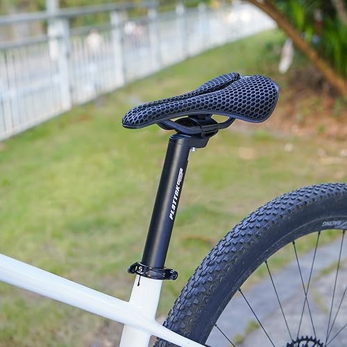 Miniatura 6 de PLATTBK Tija de asiento de bicicleta 25.427.228.630.931.6 13.780 in aleación de aluminio Road Bike MTB Seatpost
