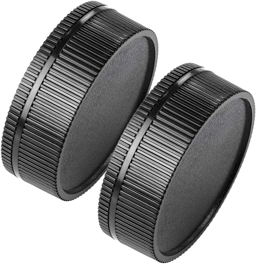 Body Cap and Lens Rear Cap Cover Replacement Set for Leica