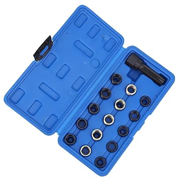 Spark Plug Rethread, Spark Plug Thread Reamer, Spark Plug Tap, Long Durability General Purpose for Service Repairman Professional Use