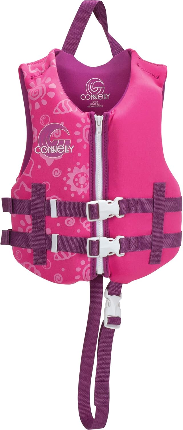 Connelly Child Girl's Promo Neo Vest - Coast Guard Approved