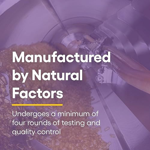 Miniatura 4 de Natural Factors, Coenzima Q10 200 mg, suplemento de coenzima Q10 de alta potencia para apoyo energético, cardíaco y cognitivo