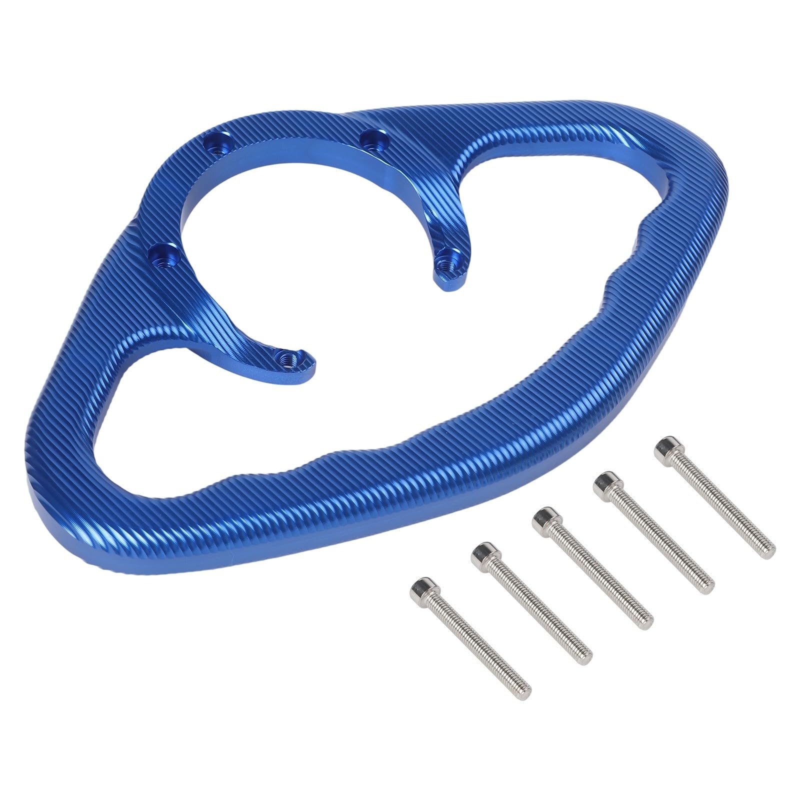 Mango de seguridad para depósito de combustible de aleación de aluminio CNC, para YZF-R1 R6 R3 para mt-09 FZ1 FZ6 FZ8 XJ6 azul