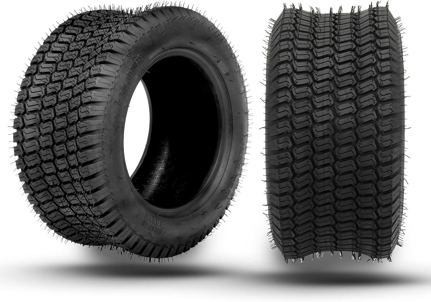 MOTORHOT 2 Pcs 26x12.00-12 Lawn Mower Garden Turf Tires 26x12x12 Tractor Golf Cart Tubeless Tires 4PR