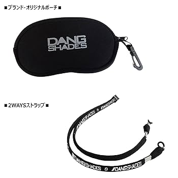 Amazon | DANG SHADE MONDO JP BLACK MATTE X BLACK SMOKE