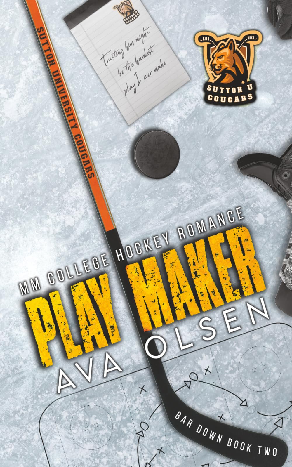 Play Maker: MM College Hockey Romance (Bar Down Book 2)