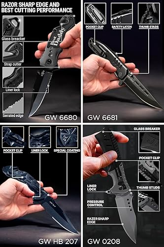 Miniatura 3 de Regalos personalizados para hombres  Cuchillo de bolsillo grabado  Cuchillo personalizado para hombres, papá y todo  Ideas de regalo de Navidad,