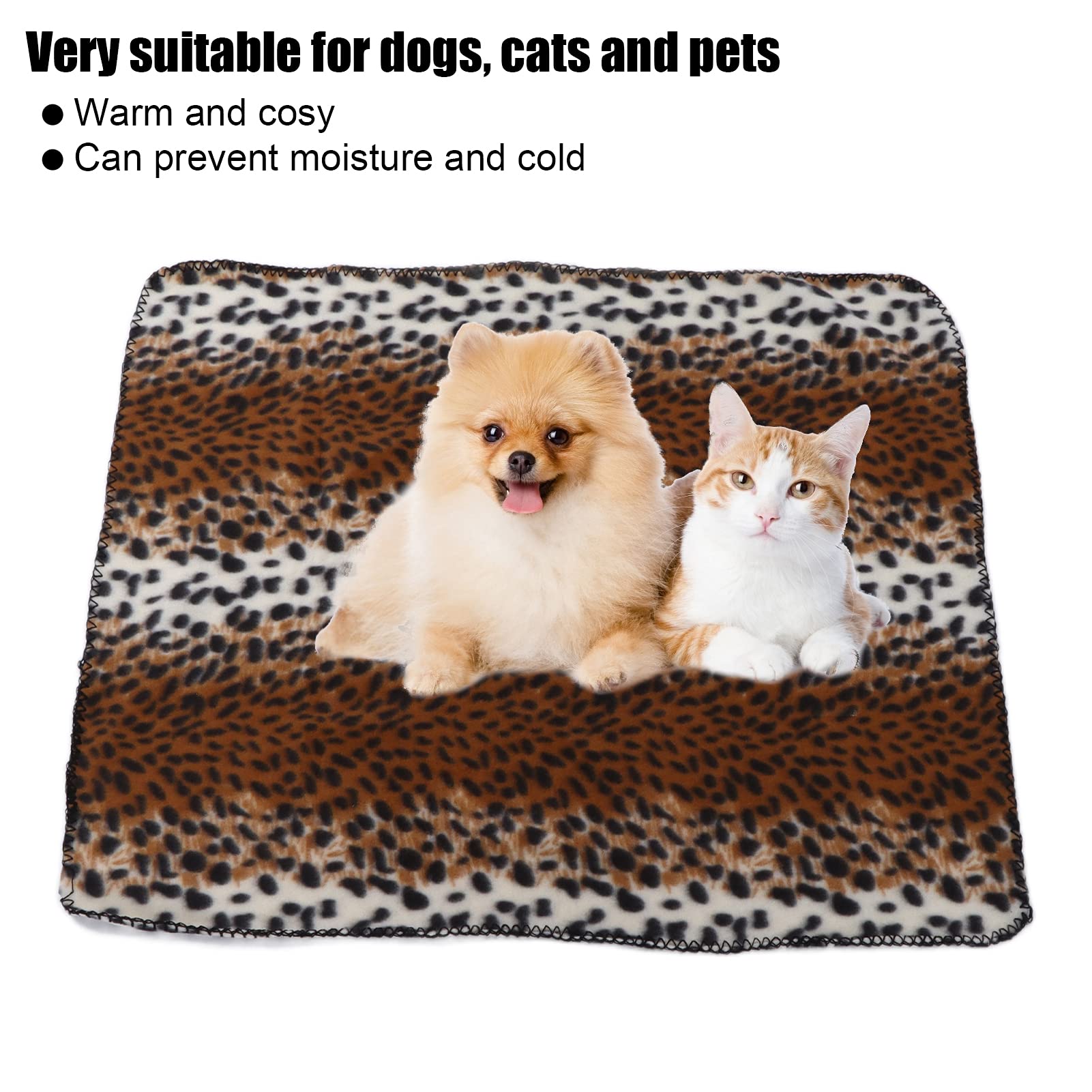 Dog Blanket, Machine Washable Reversible Soft Plush Puppy Blanket, Protects Couch from Dog and Cat Damage, Suitable for Large and Small Pets, Ideal for Traveling, Camping,