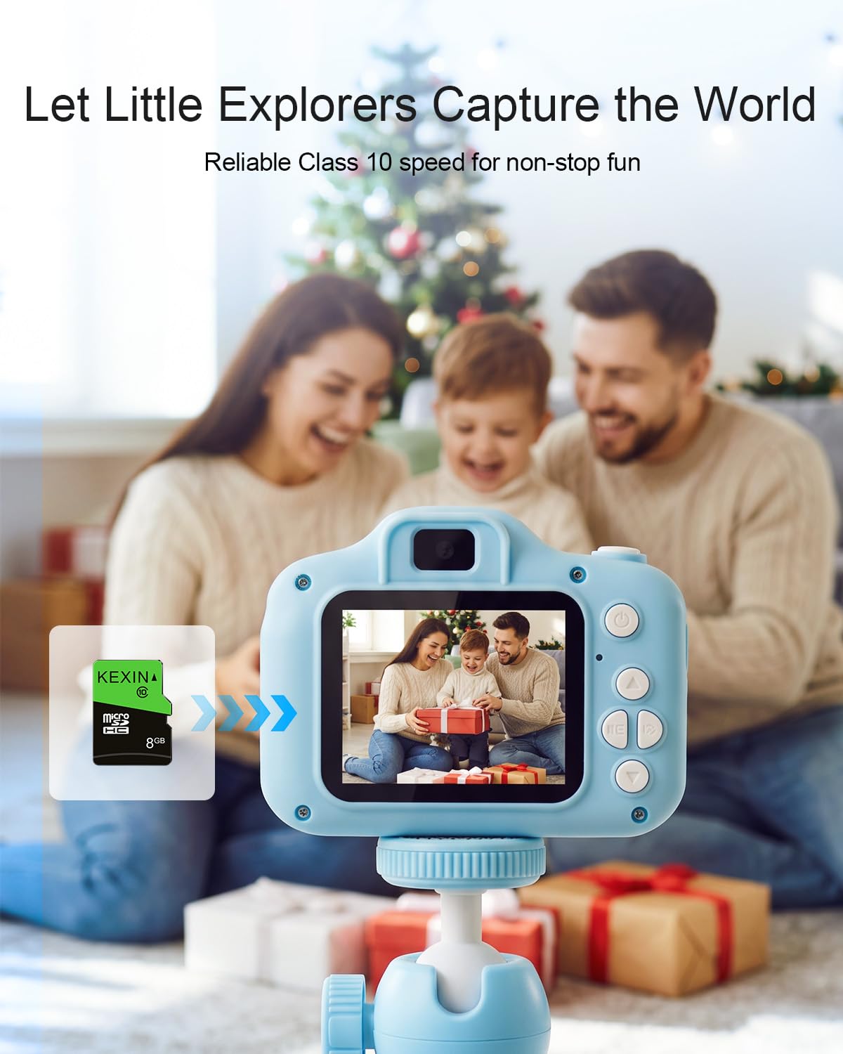 KEXIN Tarjeta Micro SD de 8 GB, 10 Unidades, microSDHC UHS-I Clase 10, Tarjeta Mini SD, para Smartphone, Tableta, cámara