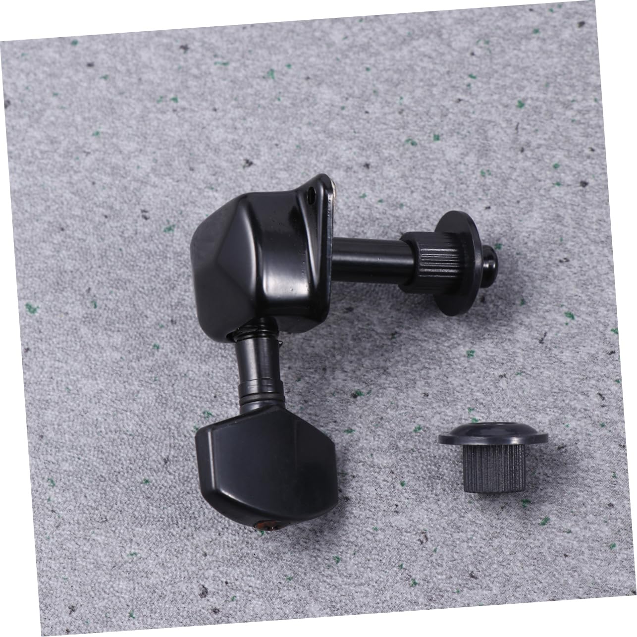Abaodam 3er-sets Ersatz Für Abgenutzte Stimmwirbel Robuste Gitarren-stimmgeräte Aus Metall 3r3l-stimmschlüssel Für Gitarre Und Bass Schwarz 6 Stück * 3