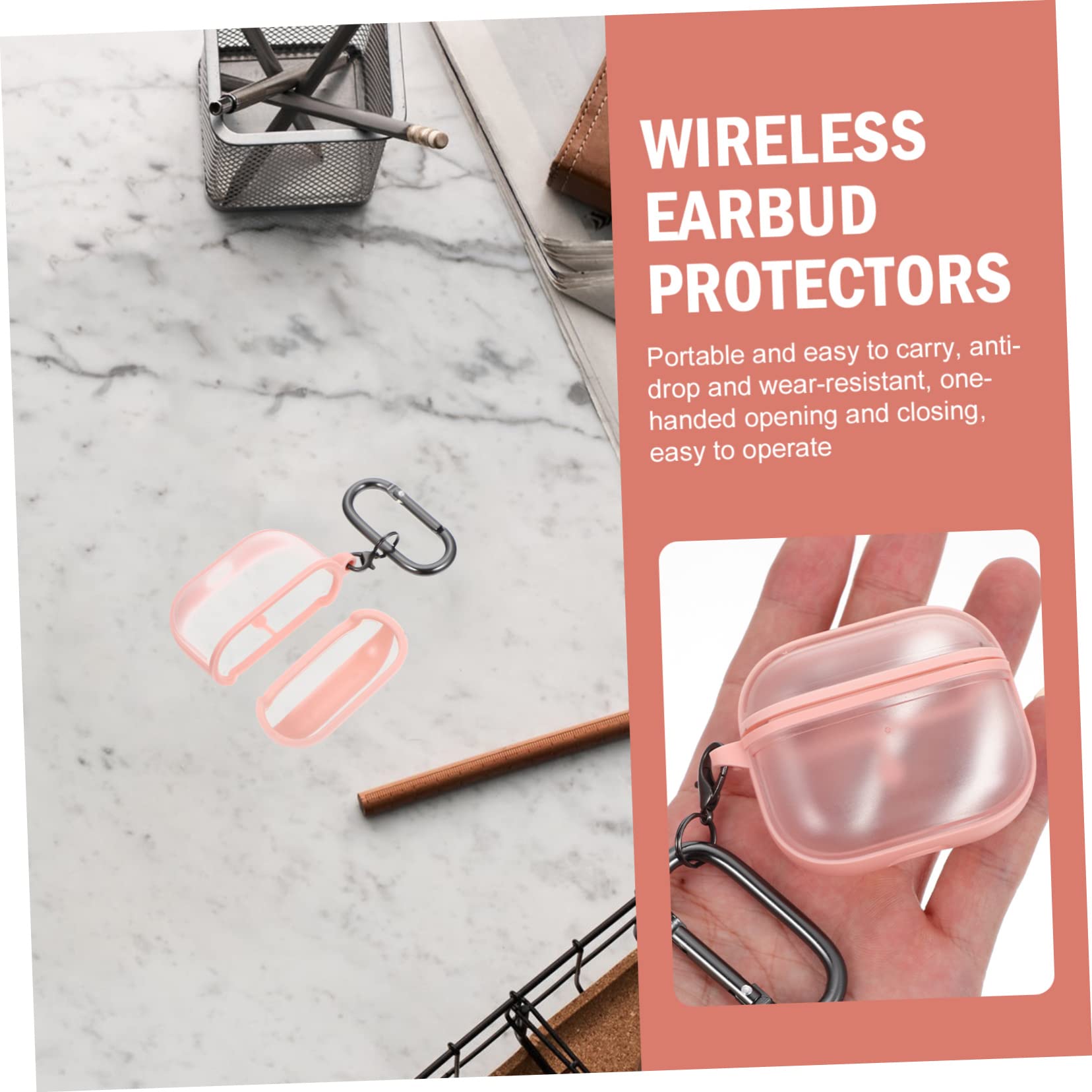 DOITOOL 5 Juegos De Fundas Protectoras para Auriculares Compatibles con Elegantes Auriculares Tamaño Compacto para Senderismo.